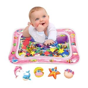 Infinno | Tummy Time Pink Under the Sea Theme Water Mat  *NEW*